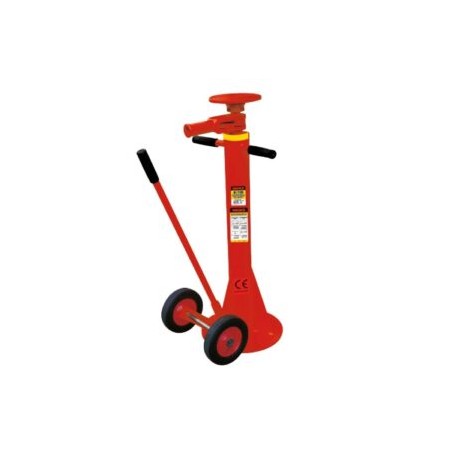 Gato estabilizador de levante tipo matraca para remolque (45 ton)