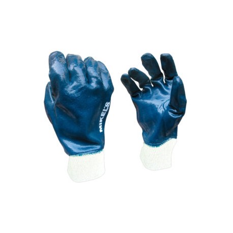GUANTES DE NITRILO C/FORRO DE ALGODON
