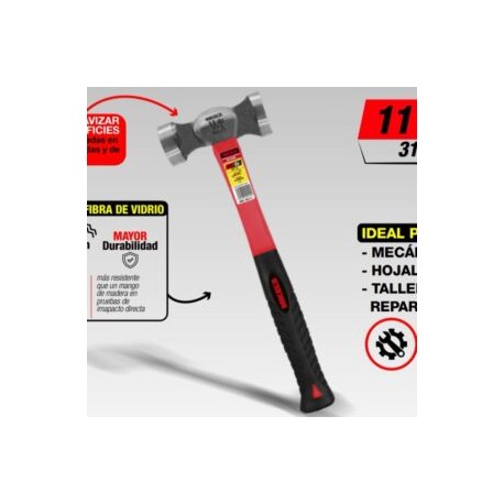 Martillo para laminero,Cercador con mango de Fibra de Vidrio