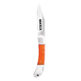 NAVAJA C/MANGO DE MADERA CON ESTUCHE