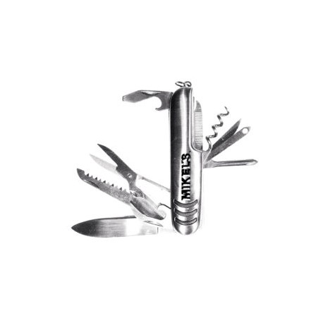NAVAJA DE ACERO INOXIDABLE 15 EN 1 CON ESTUCHE