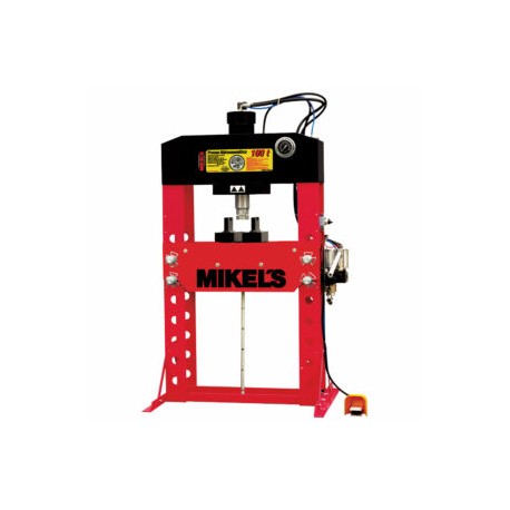 PRENSA HIDRONEUMATICA 100 T C/PISTON Y MANOMETRO