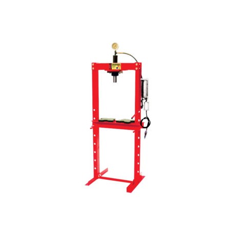 PRENSA HIDRONEUMATICA 20 T C/PISTON Y MANOMETRO
