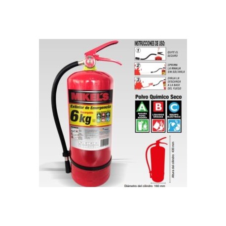 Extintor de Emergencia Recargable