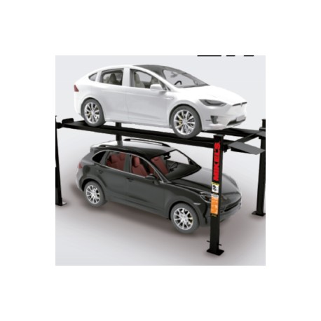 Rampa elevadora para estacionamiento 4 postes 2,700 KG