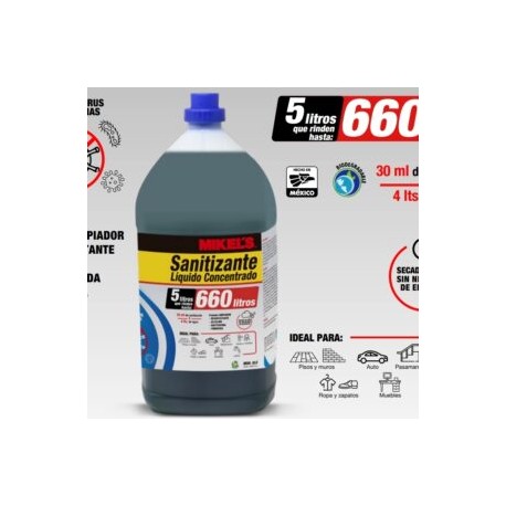 Sanitizante Liquido Concentrado