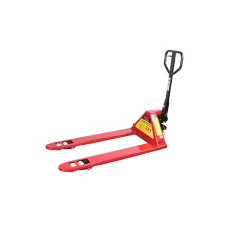 Traspaleta hidráulica 2.5 t /Ruedas Nylon Tandem