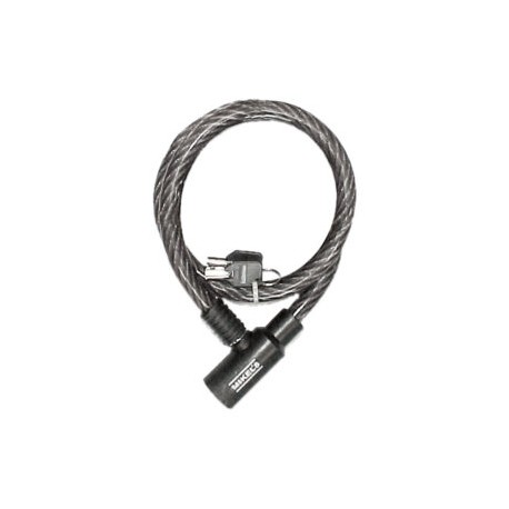 CABLE CANDADO FLEXIBLE LLAVE SEGURIDAD 90 cm