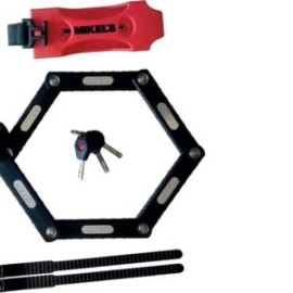 CANDADO PLEGABLE 75 cm CON LLAVE