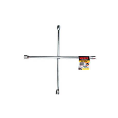 LLAVE DE CRUZ 18 CROMADA
