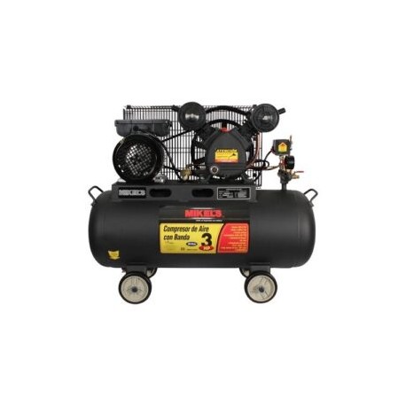 COMPRESOR DE AIRE 3 HP CON BANDA / 1270 rpm