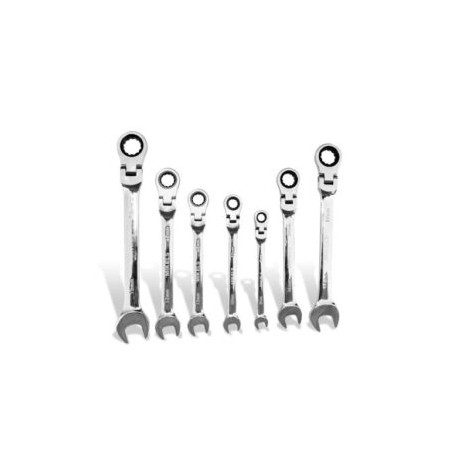 Set de Llaves combinadas con matraca flexible