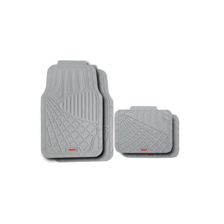 TAPETES DE LUJO DE HULE NBR GRIS
