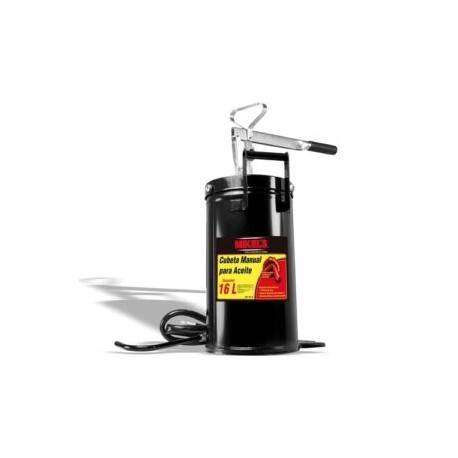 CUBETA MANUAL P/ACEITE 16 kg  (GALLINITA)